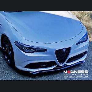 Alfa Romeo Giulia Front Spoiler - Carbon Fiber - Italia Style - Stile Italia - Sport/ Ti/ Veloce - V3